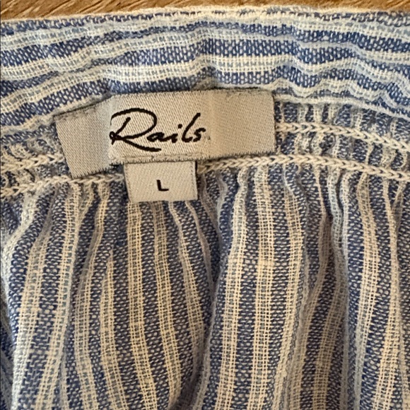 RAILS Linen Striped Alena Shirt - Picture 8 of 11